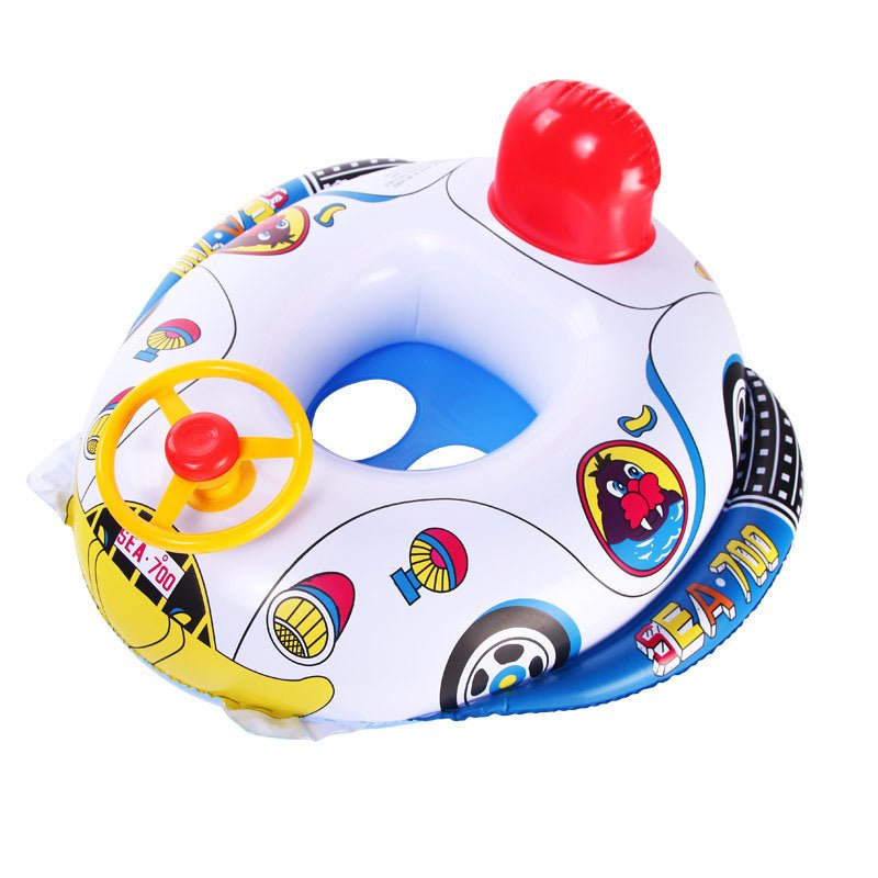 Airplane Boat Infant Swimming Ring - Pool Toys -  Trend Goods