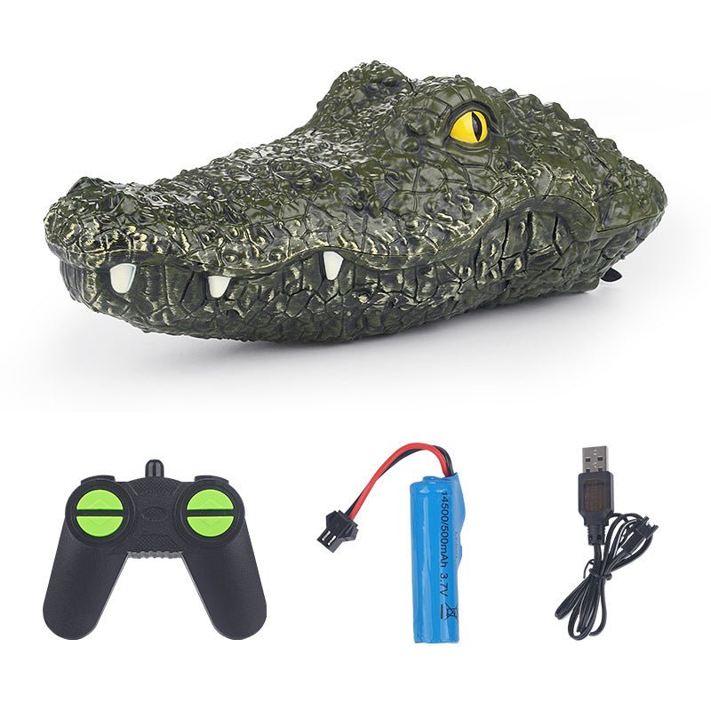 Alligator Speed Boat Spoof Toy Electric Four-way Remote Control High-speed Toy Boat - RC Toys -  Trend Goods