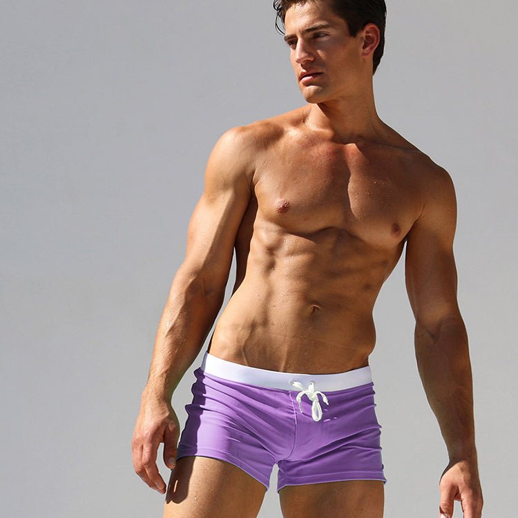 Athletic Low-Waisted Swimming Trunk - Swimming Trunks -  Trend Goods