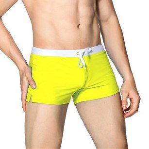 Athletic Low-Waisted Swimming Trunk - Swimming Trunks -  Trend Goods