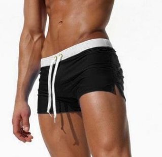 Athletic Low-Waisted Swimming Trunk - Swimming Trunks -  Trend Goods