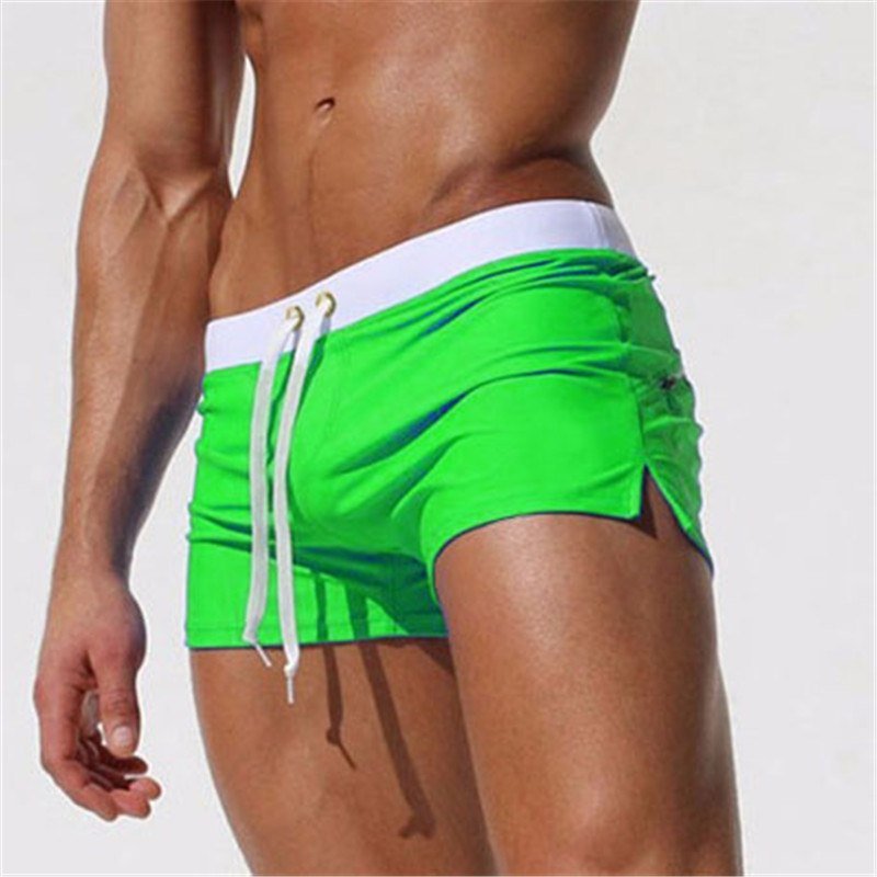 Athletic Low-Waisted Swimming Trunk - Swimming Trunks -  Trend Goods