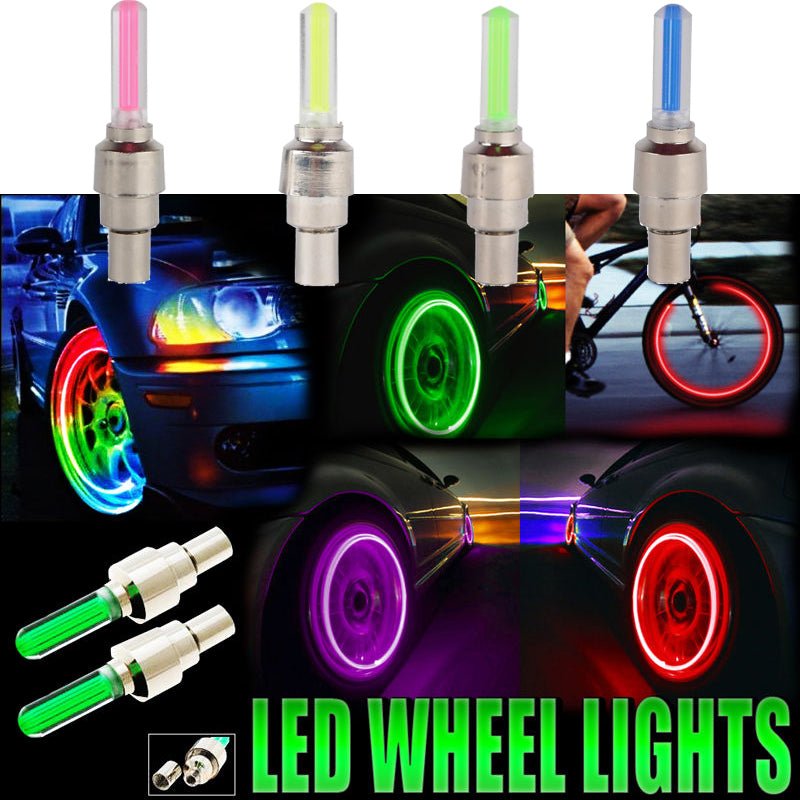 Automobile Tire Lights Valve Lights Wheel Lights - Vehicle Accessories -  Trend Goods