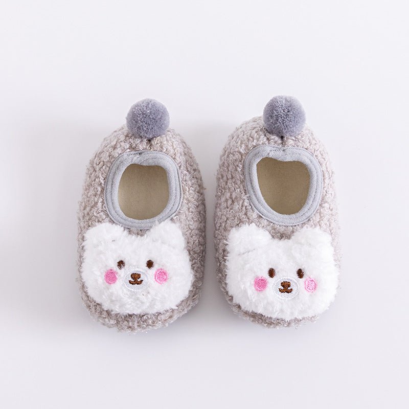 Autumn And Winter Thickened Baby Warm Floor Shoes Homewear - Shoes -  Trend Goods