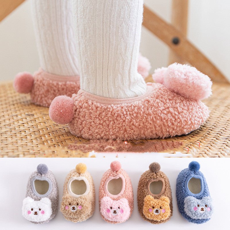 Autumn And Winter Thickened Baby Warm Floor Shoes Homewear - Shoes -  Trend Goods