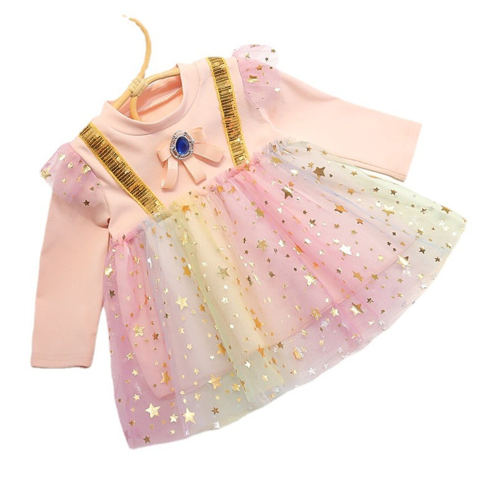 Autumn Lace Christmas Dress For Baby Girl - Baby Dresses -  Trend Goods