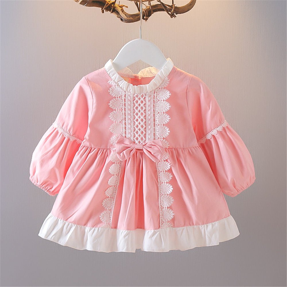 Autumn Lace Christmas Dress For Baby Girl - Baby Dresses -  Trend Goods