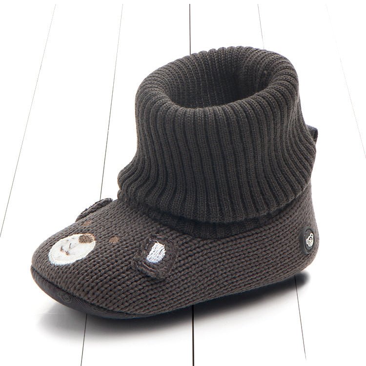 Autumn new cartoon woolen shoes baby toddler shoes - Shoes -  Trend Goods