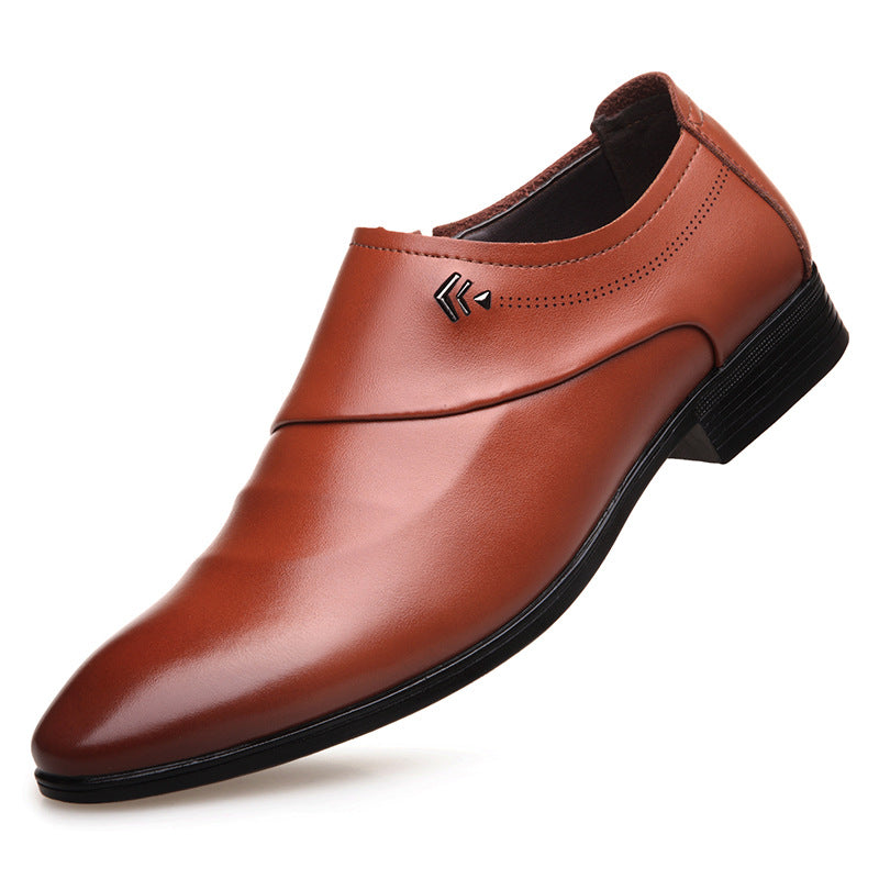 Formal Casual Breathable British Leather Shoes - Shoes -  Trend Goods