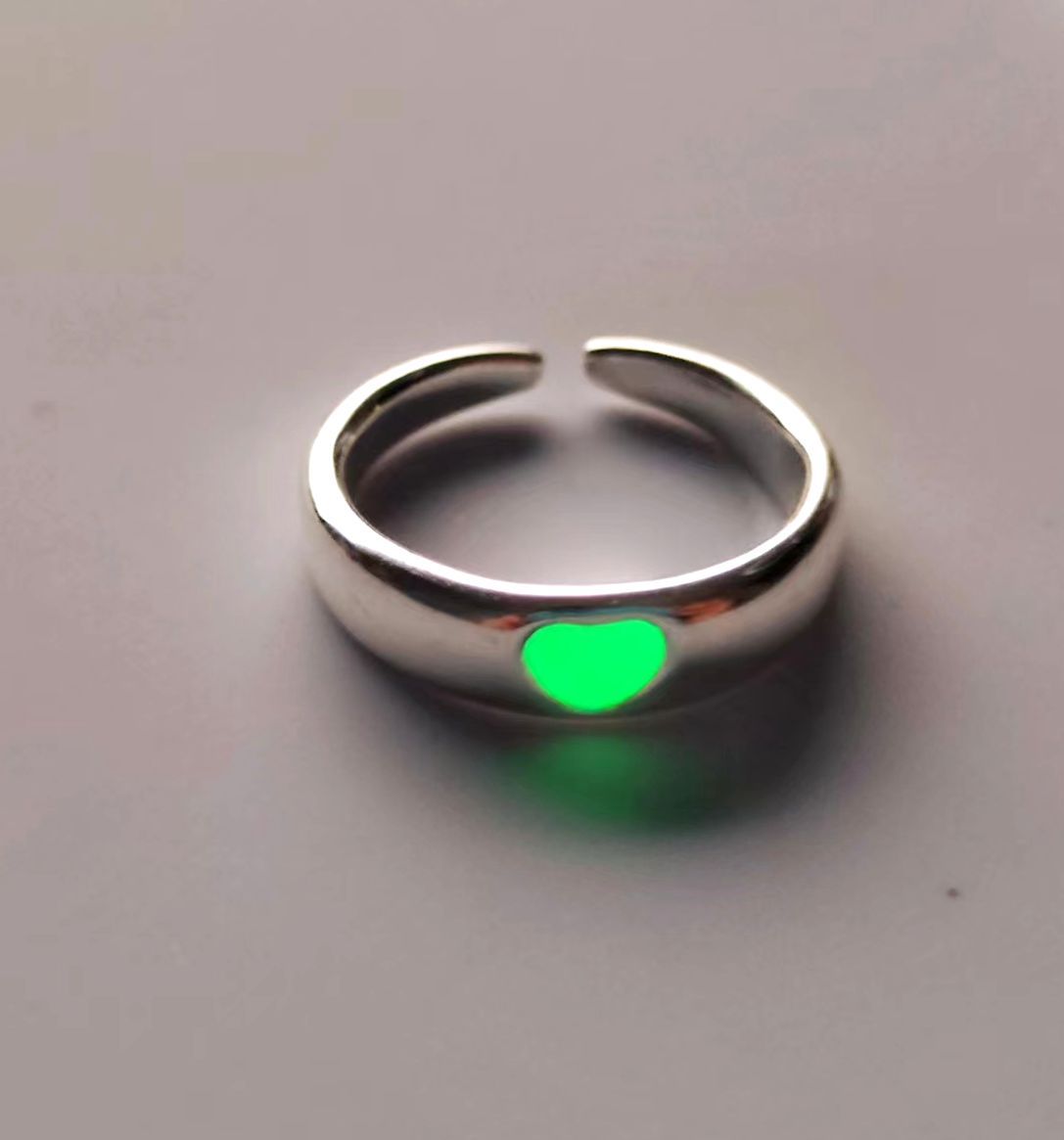 Fashion Personality Gel Drop Glow Couple Ring - Rings -  Trend Goods