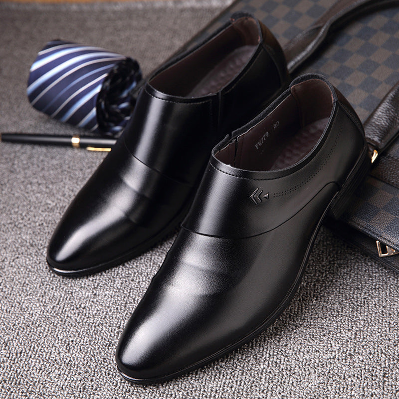 Formal Casual Breathable British Leather Shoes - Shoes -  Trend Goods