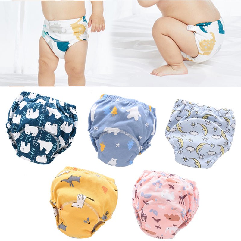 Baby Diaper Pants Cotton Washable Summer Breathable Thin Waterproof - Diaper Pants -  Trend Goods