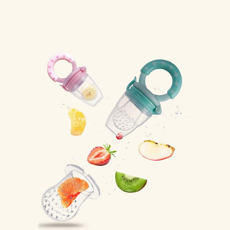 Baby fruit and vegetable auxiliary food feeder Pacifier - Baby Pacifiers -  Trend Goods