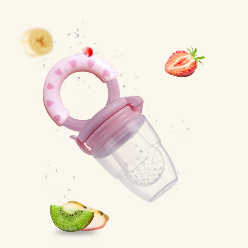 Baby fruit and vegetable auxiliary food feeder Pacifier - Baby Pacifiers -  Trend Goods