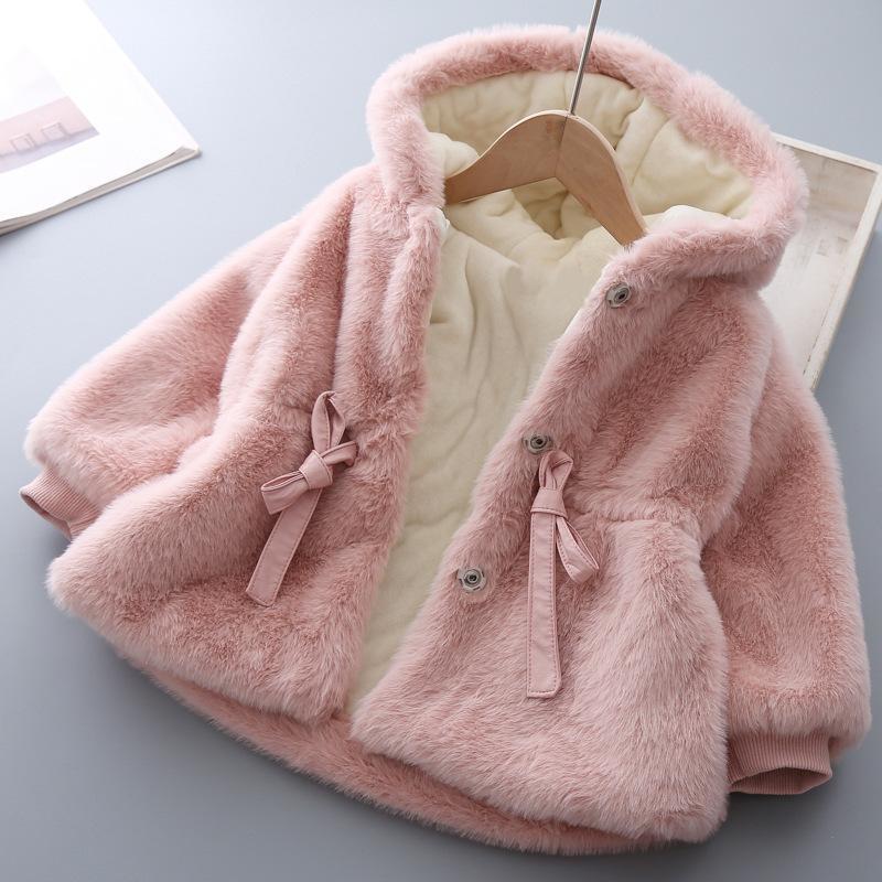 Baby Winter Clothes Kids Plus Velvet Padded Wool Coat - Coats -  Trend Goods