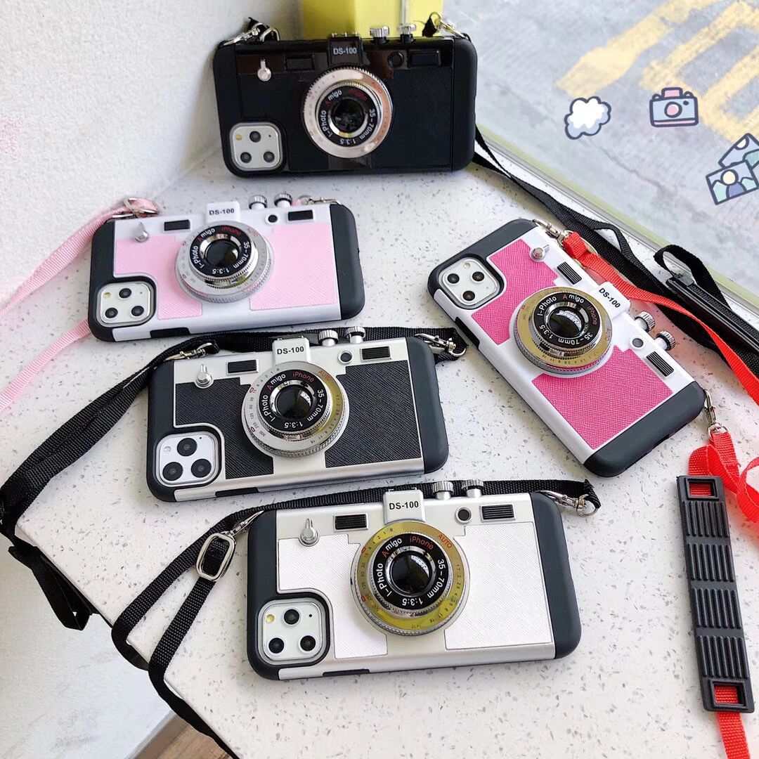 Back Cover Type Retro Camera Phone Case Shatterproof Cover - Phone Cases -  Trend Goods