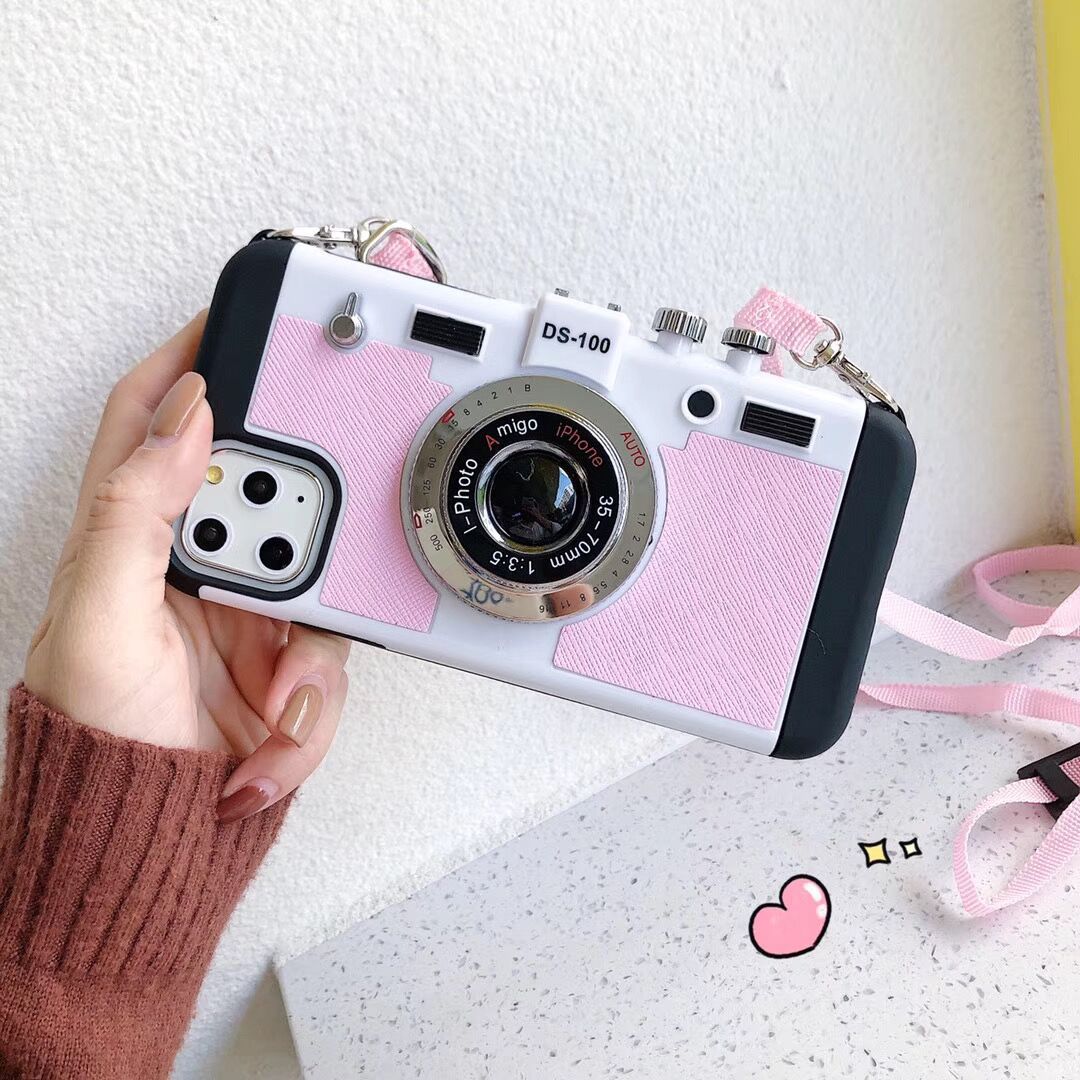 Back Cover Type Retro Camera Phone Case Shatterproof Cover - Phone Cases -  Trend Goods