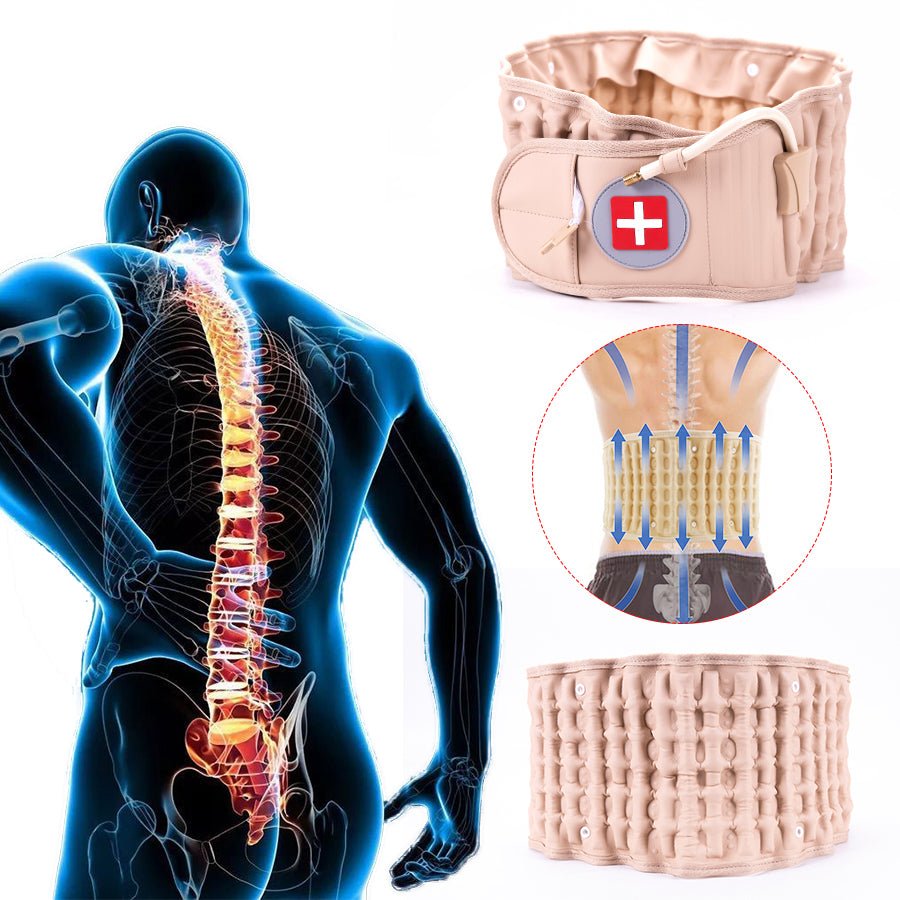 Back Decompression Belt Lumbar Support For Back Pain Relief Lumbar Traction Belt - Lumbar Traction Belts -  Trend Goods