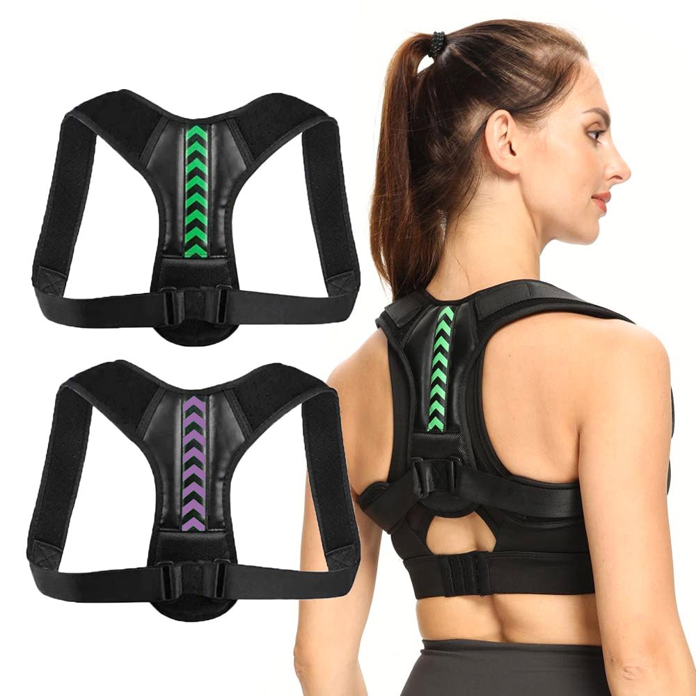 Back Posture Corrector Belt Adjustable Clavicle Spine Back Shoulder Lumbar Posture Correction - Lumbar Traction Belts -  Trend Goods