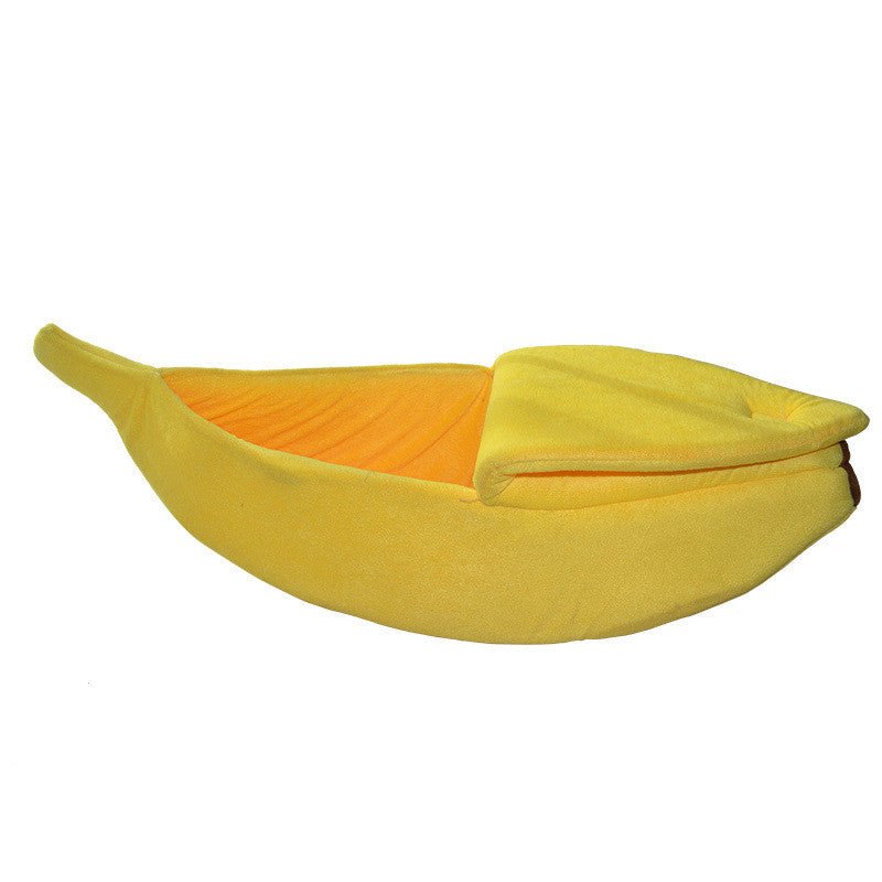 Banana Cat Litter Creative Boat-shaped Pet Sleeping Bag - Pet Beds -  Trend Goods