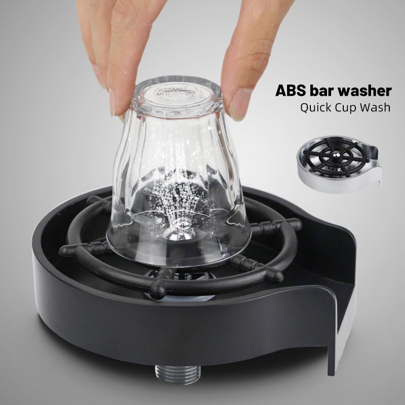 Bar Counter Cup Washer Sink High-pressure Automatic Faucet Spray - Kitchen Gadgets -  Trend Goods