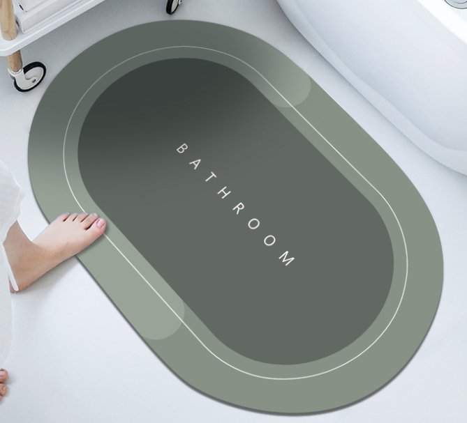 Bathroom Absorbent And Quick-drying Floor Mat - Floor Mats -  Trend Goods