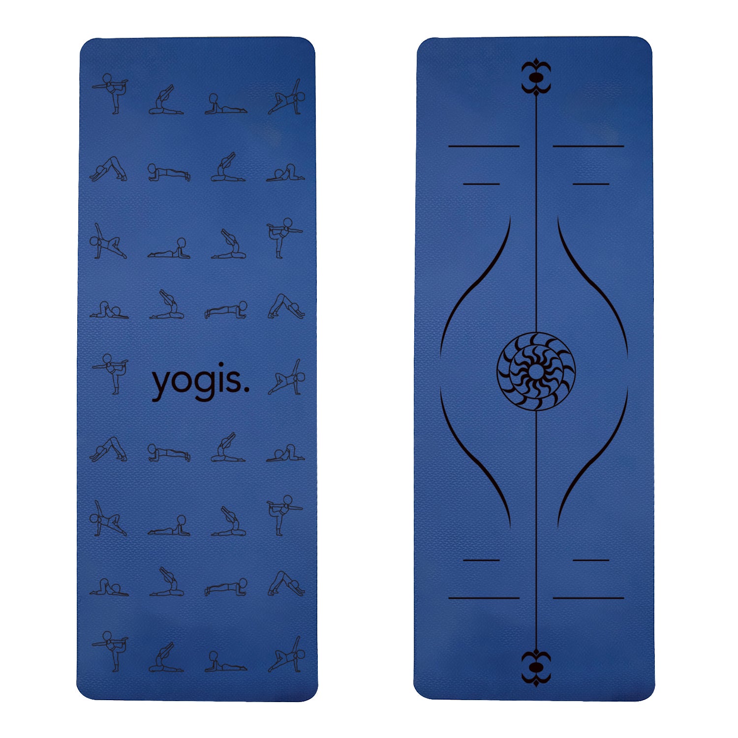 Yoga Mat Posture Line Non-slip Custom Fitness Mat For Beginners - Yoga Mats -  Trend Goods