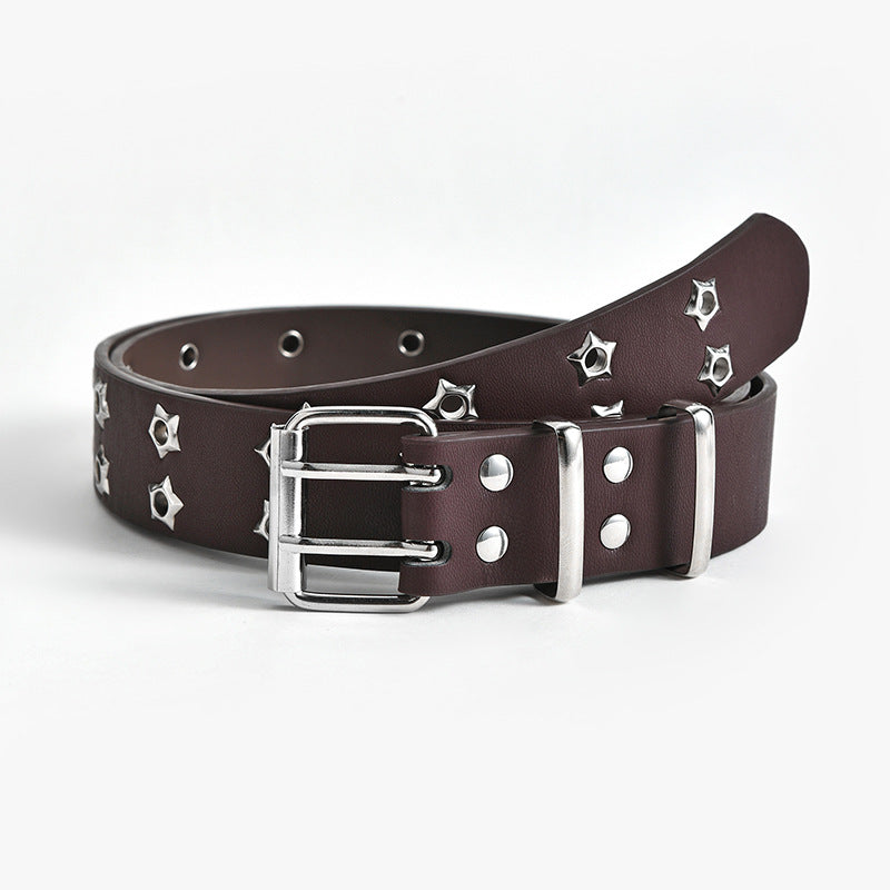Fashion Stars Decorative Double-row Belts - Belts -  Trend Goods