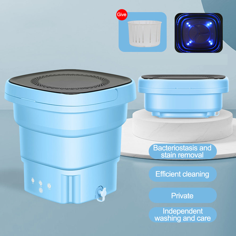 Portable Simple Folding Washing Machine - Bathroom Gadgets -  Trend Goods