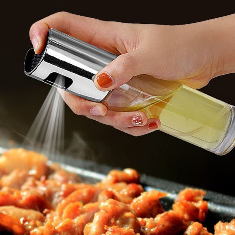 BBQ Healthy Kitchen Cooking Oil Vinegar Spray Bottle - Kitchen Tools -  Trend Goods