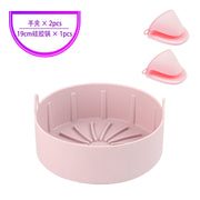 Round Pink 19cm with Hand Clip