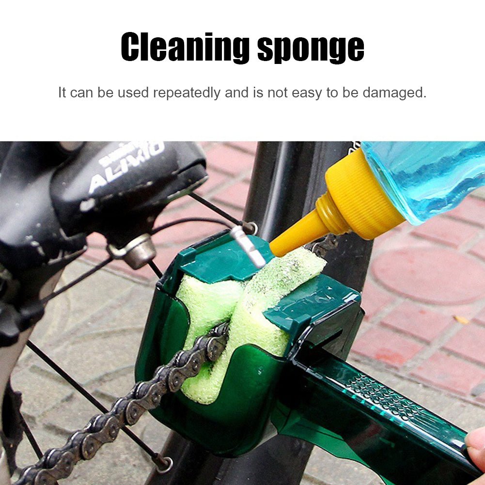 Bicycle Chain Cleaner Scrubber Brush Set Cycling Cleaning Kit Mountain Bike Wash Cleaning Tool - Bike Accessories -  Trend Goods