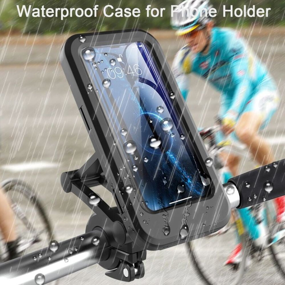 Bicycle Motorcycle Waterproof Mobile Phone Stand Navigation Stand Rainproof - Phone Stands -  Trend Goods