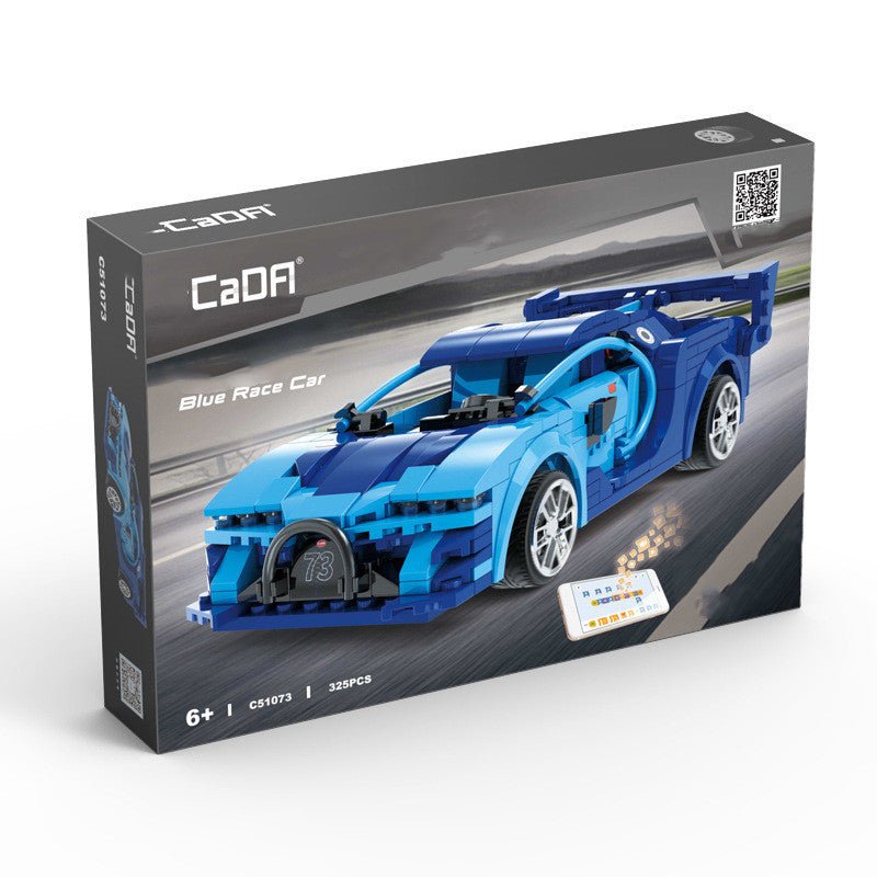 Blue Phantom App Programming Remote Control Sports Car Building Block Toys - Toy Cars -  Trend Goods