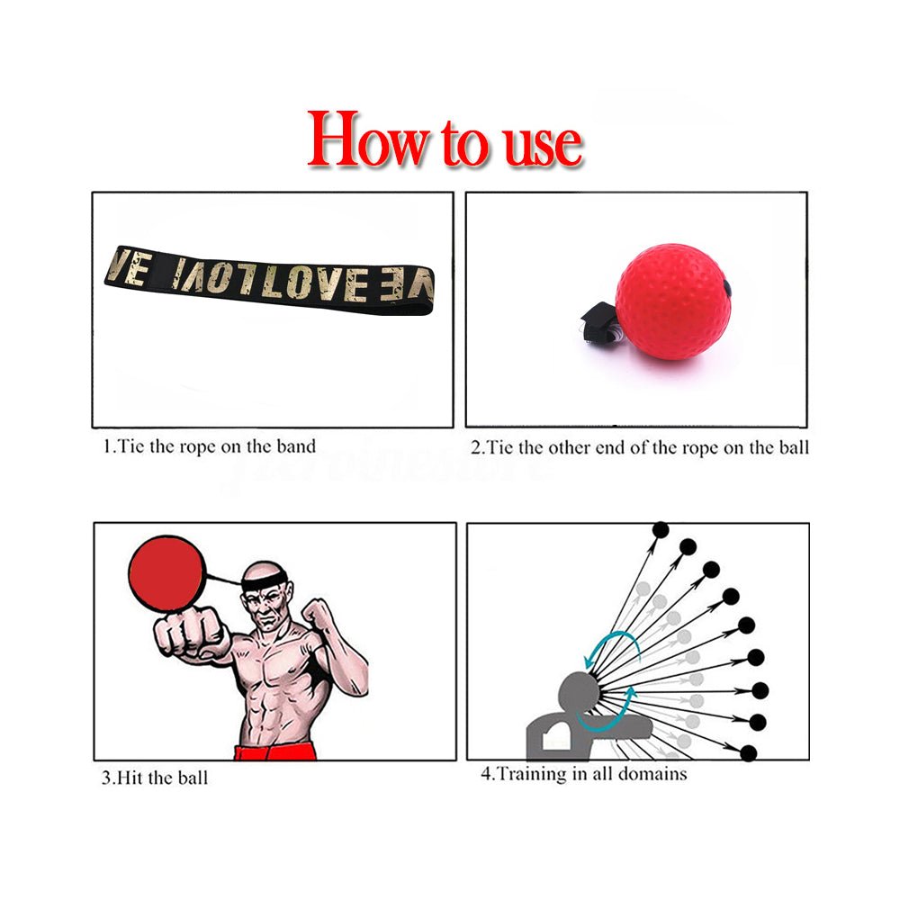 Boxing Reflex Speed Punch Ball - Boxing Accessories -  Trend Goods