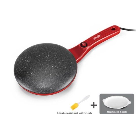 Breakfast Crepe Maker Spherical Non-stick Baking Pan, One Stick, Two Flips - Kitchen Appliances -  Trend Goods