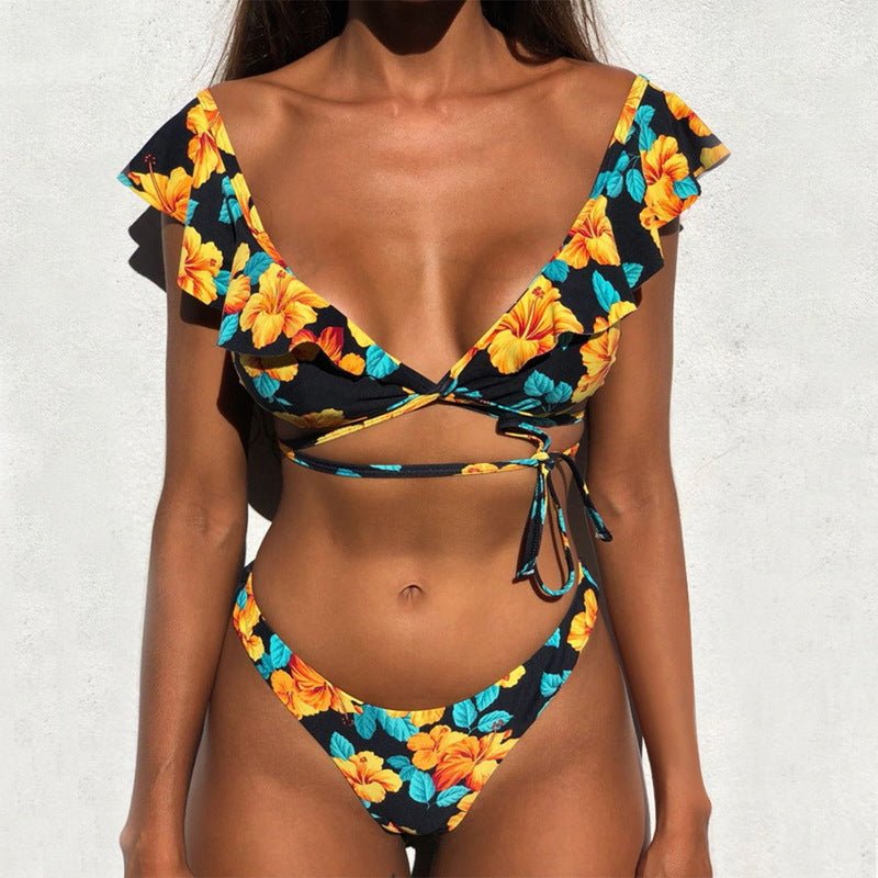 Brief wavy bikini - Bikinis -  Trend Goods