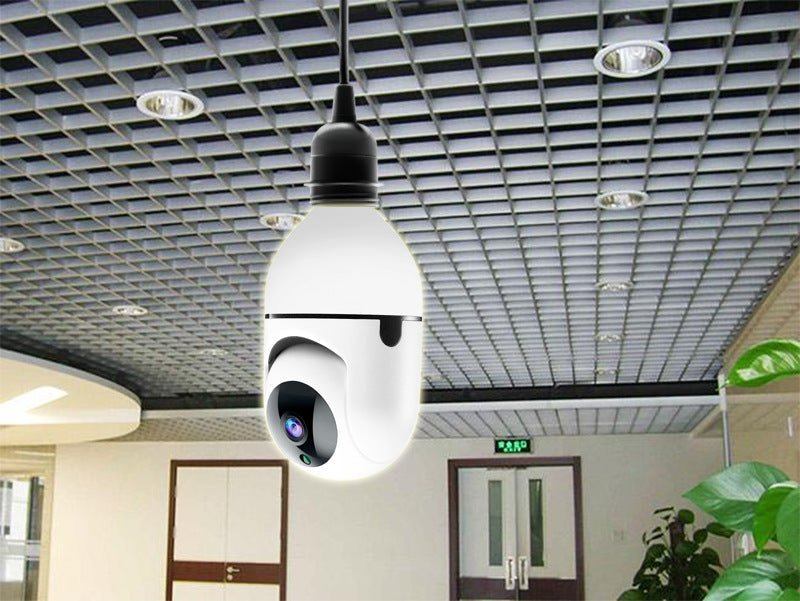 Bulb Shaking Head Machine Yilot APP Wireless WIFI Camera Home Security Monitoring - Wireless Cameras -  Trend Goods