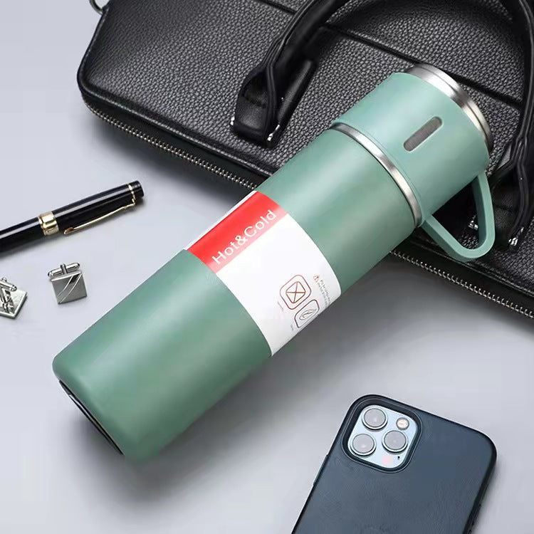 Stainless Steel Vacuum Flask Business Gift Set - Mugs -  Trend Goods