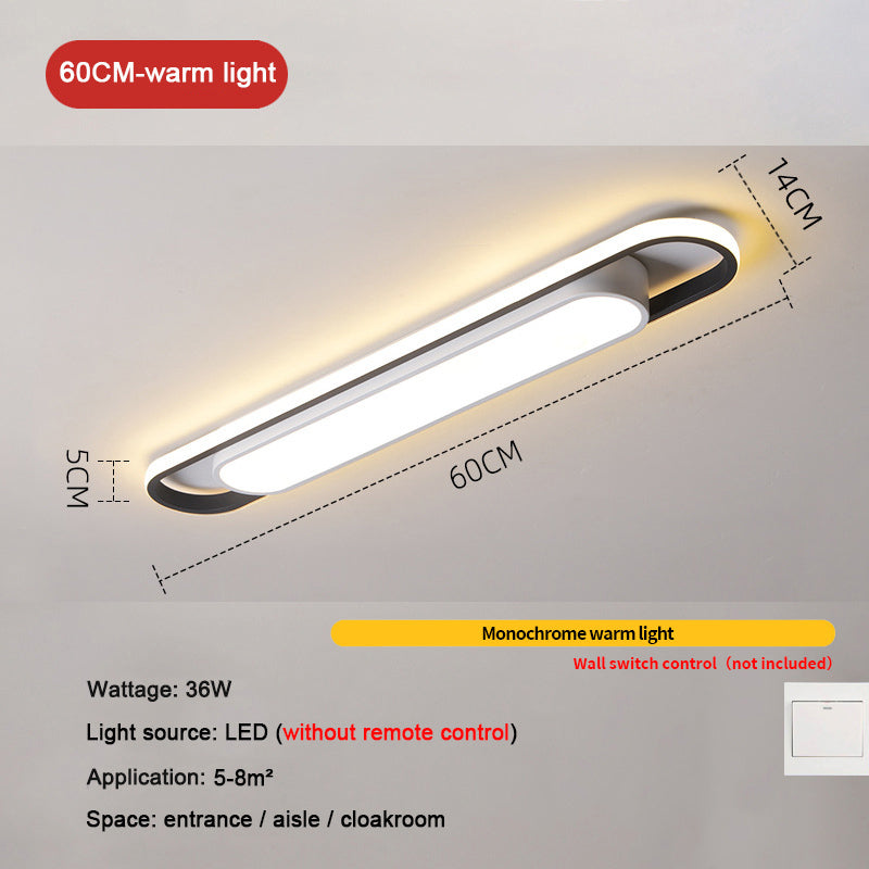 Rectangular Simple Modern LED Ceiling Lamp - Lighting -  Trend Goods