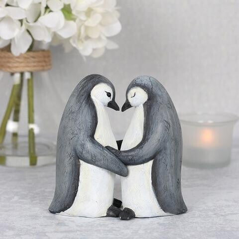 Animal Love Couple Hug Statue Decoration Resin Ornament - Home Decor -  Trend Goods