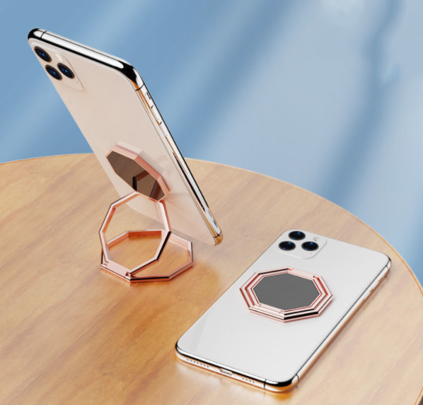 Metal Mobile Phone Bracket Hidden Desktop Fold Ring - Phone Stands -  Trend Goods