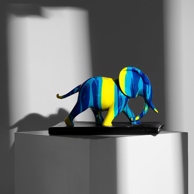 Resin Elephants Modern Home Decoration - Home Decor -  Trend Goods