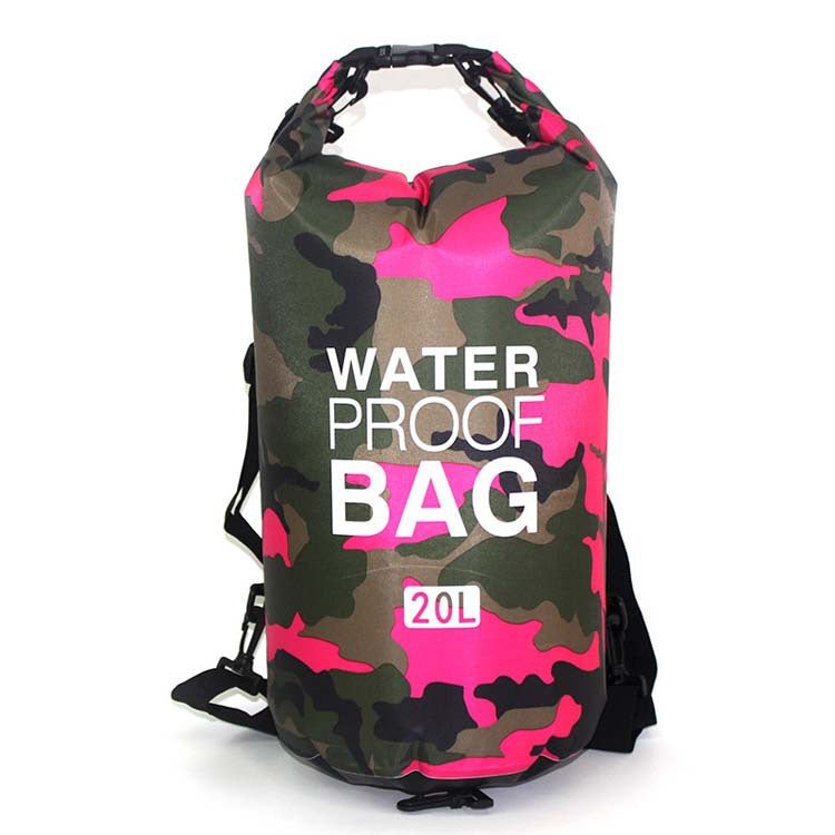 Camouflage Polyester Thickened PVC Single Shoulder Portable Outdoor Lightweight Waterproof Bag - Outdoor Bags -  Trend Goods