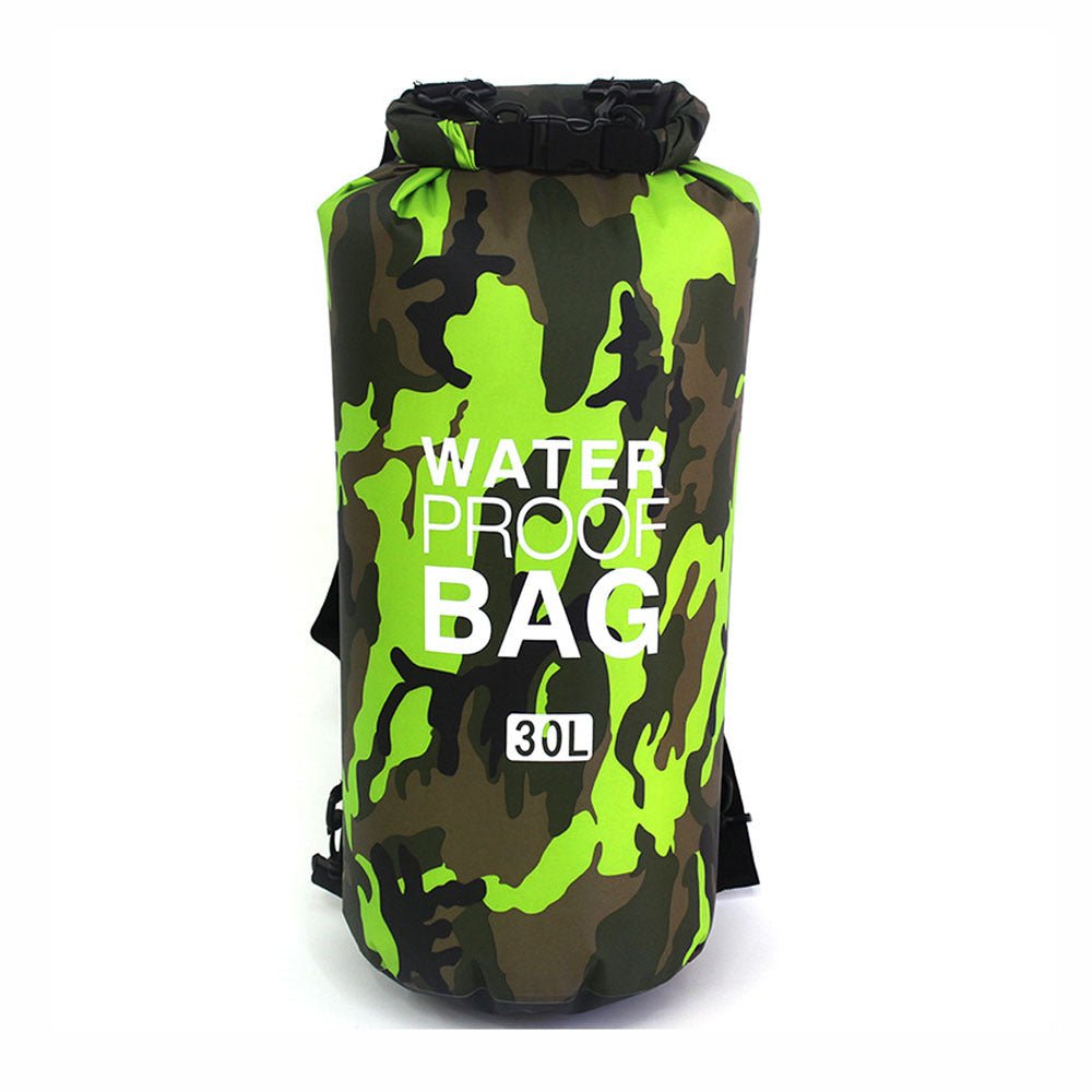 Camouflage Polyester Thickened PVC Single Shoulder Portable Outdoor Lightweight Waterproof Bag - Outdoor Bags -  Trend Goods