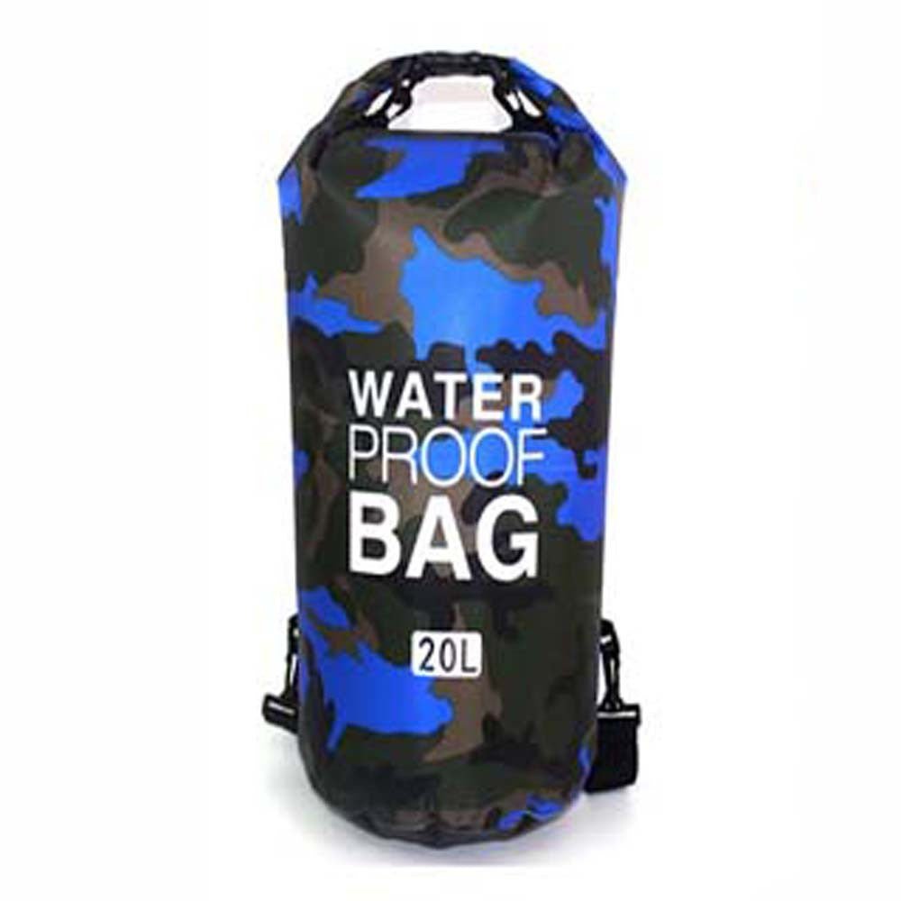 Camouflage Polyester Thickened PVC Single Shoulder Portable Outdoor Lightweight Waterproof Bag - Outdoor Bags -  Trend Goods