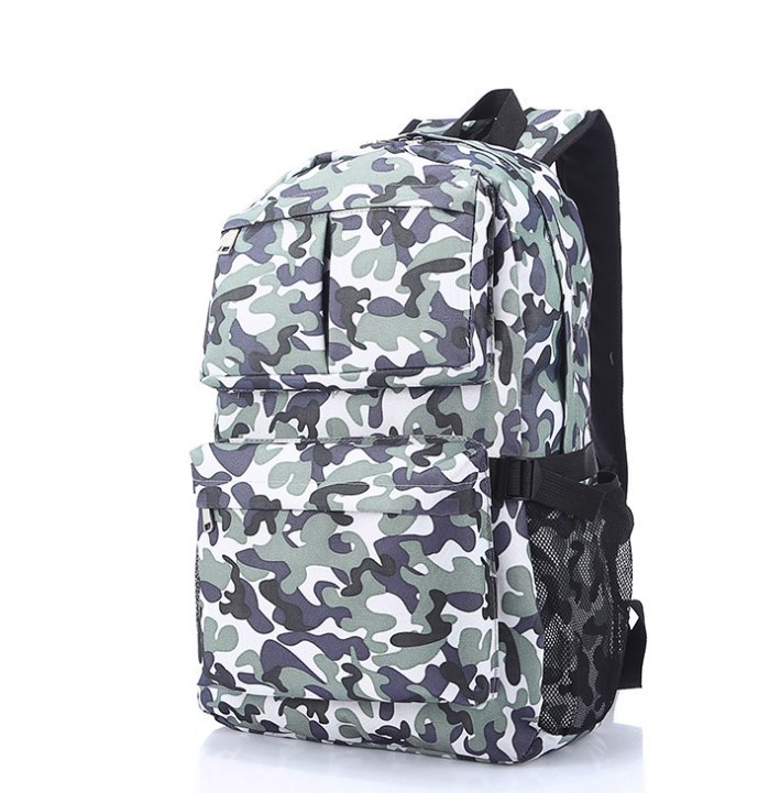 Camouflage stylish backpack leisure large capacity waterproof backpack for men and women - Backpacks -  Trend Goods