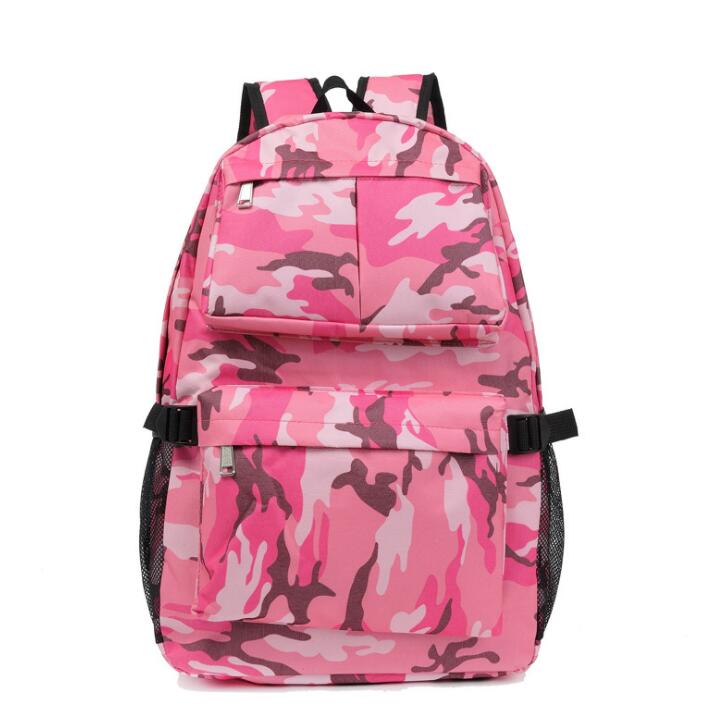 Camouflage stylish backpack leisure large capacity waterproof backpack for men and women - Backpacks -  Trend Goods