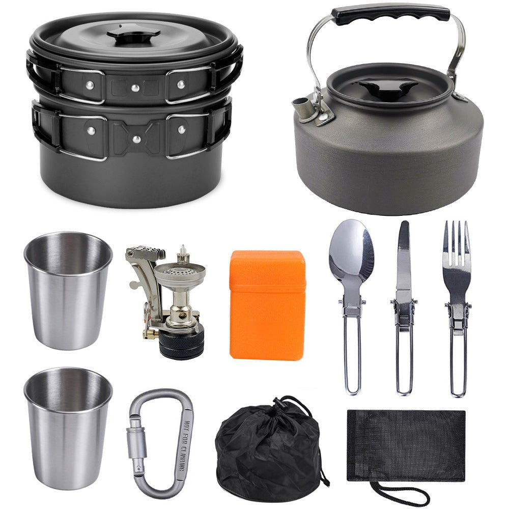 Camping Portable Outdoor Cooker Kettle - Camping Accessories -  Trend Goods