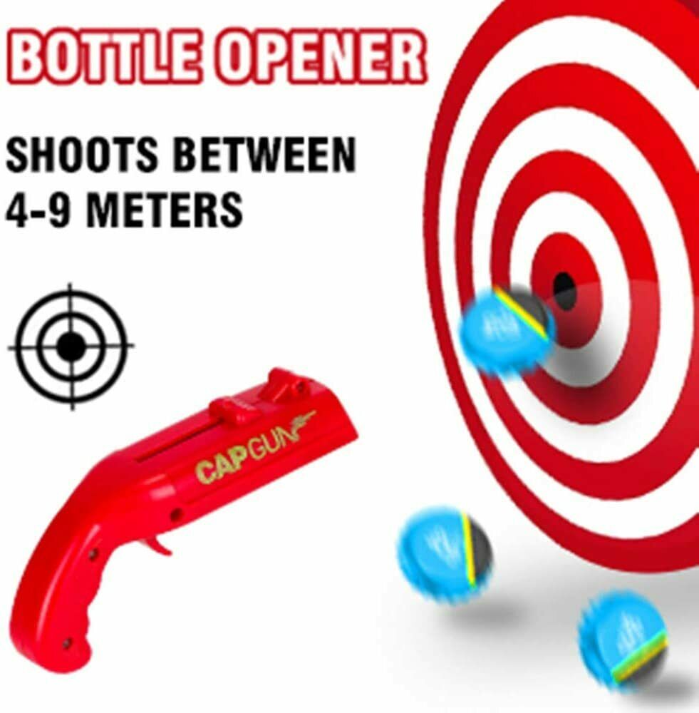 Cap Gun Beer Opener Drink Bottle Opener Launcher Shooter Game - Bottle Openers -  Trend Goods